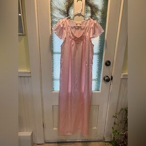 Vintage Barbizon Women's Pink Nightgown